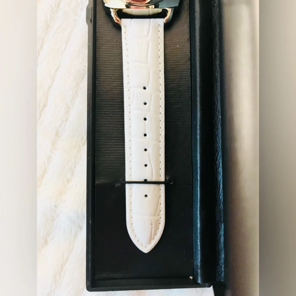 Gossip Gold and White Timepiece Watch